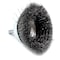 Superior Steel 3" Wire Cup Brush 1/4" Shank - Fine Crimped Wire 4500 RPM S1844 - alternate 2
